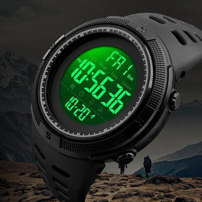 RELOJ SKMEI ORIGINAL 1252 NEGRO DRO - P