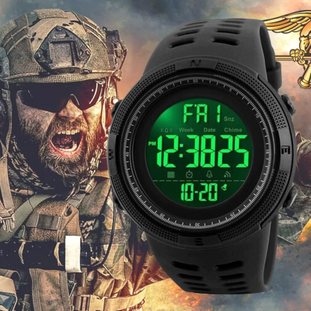 RELOJ SKEMI ORIGINAL REF: 1252 FULL NEGRO - P