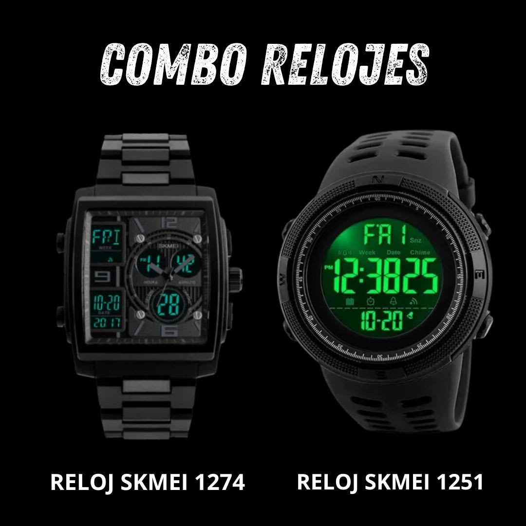 COMBO SKMEI 1274 - P