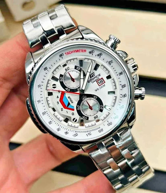 RELOJ CASIO EDIFICE PLATEADO DORADO