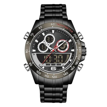 RELOJ FOSIL NEGRO