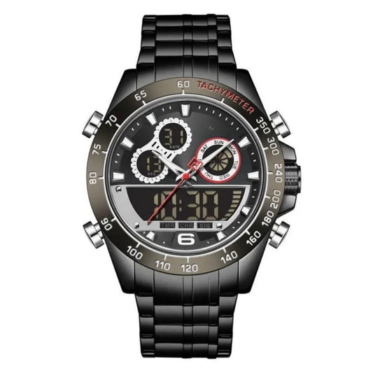 RELOJ FOSIL NEGRO